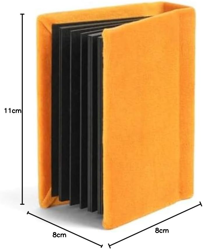 Marigold yellow handmade Instax Mini album gift presentation